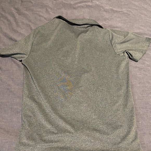 Mens Large Grey Adidas Golf Shirt - Picture 3 of 3